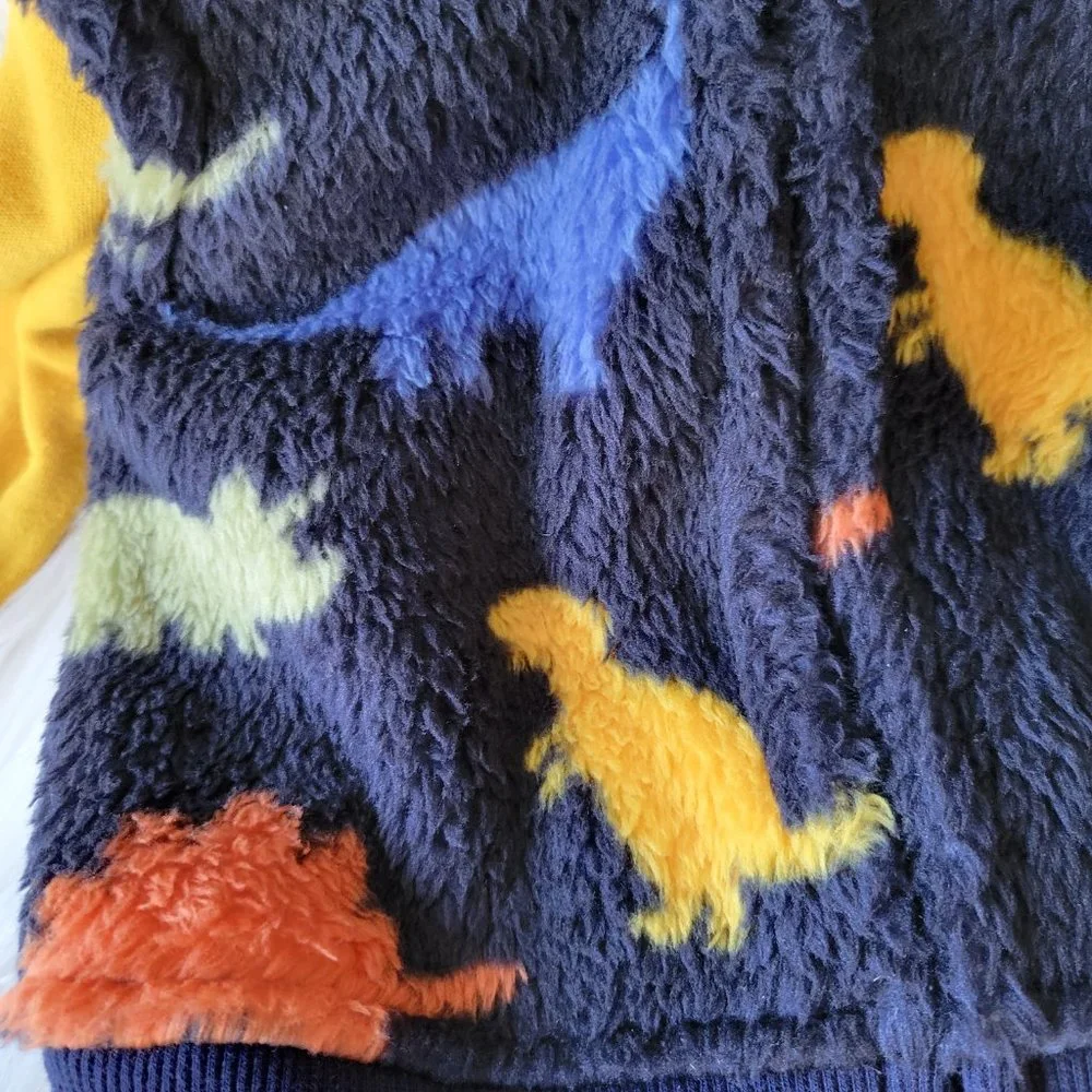 Little Me Dinosaur 3 Piece Vest Set